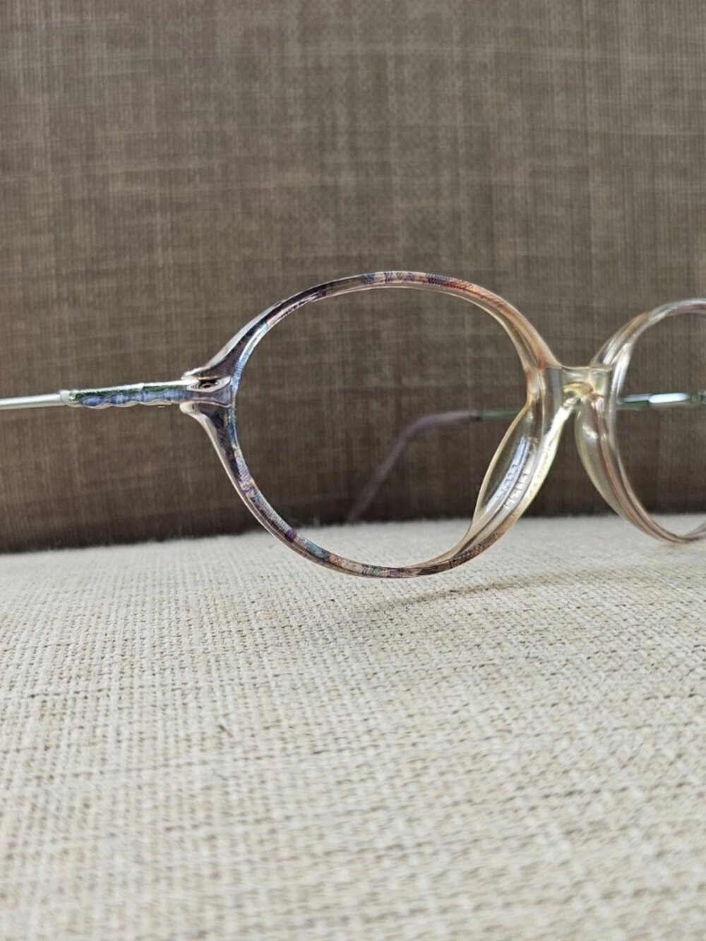 Vintage Sophia Loren Eyeglasses Frame Lilac Tone Eyewear Glasses 1511 Zyloware - Picture 2 of 12